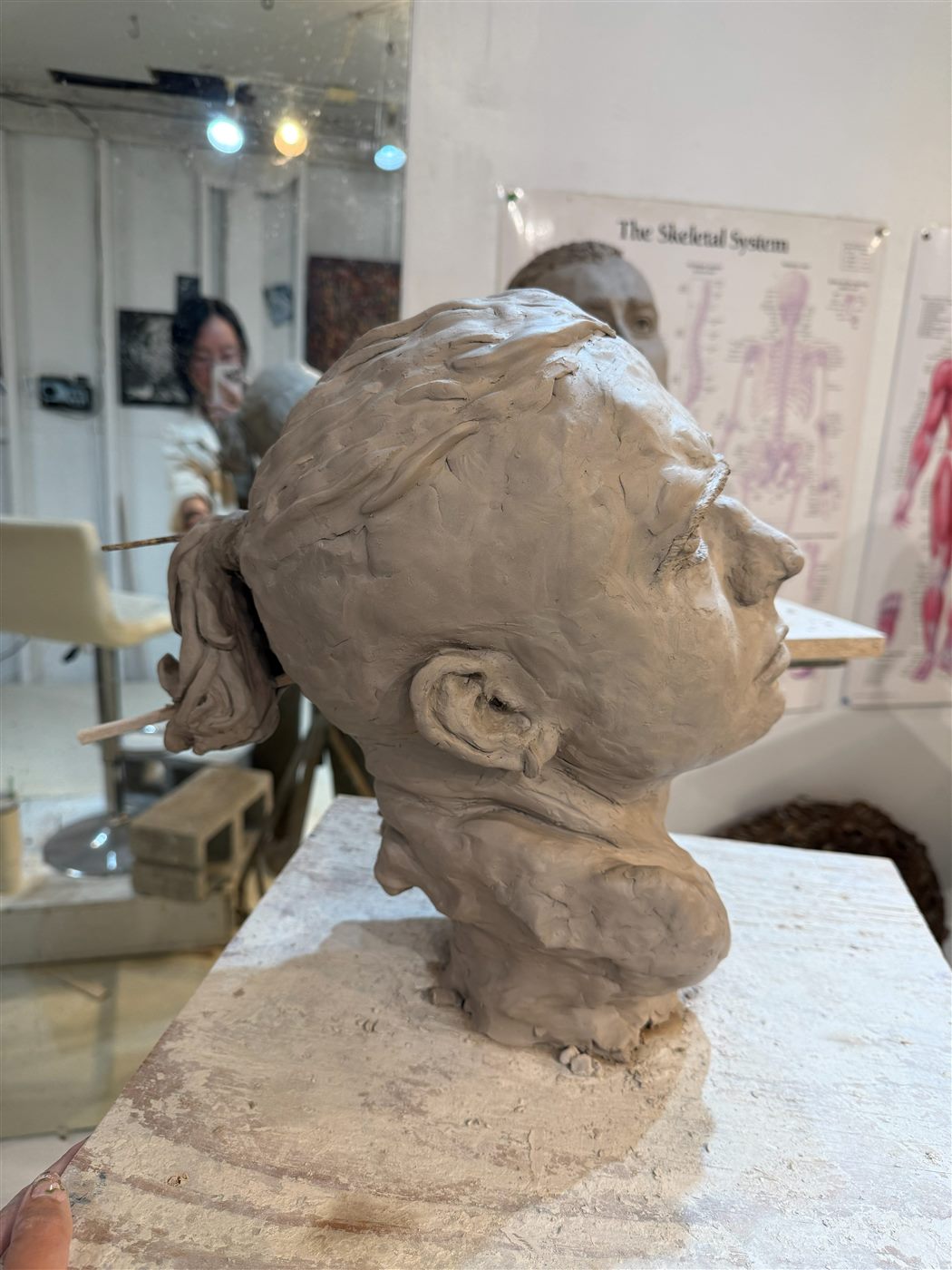Sculpture bust photo